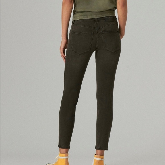 Lucky Brand Lolita Low Rise Skinny Ankle Jeans size 4/27 in black - Picture 2 of 16
